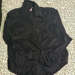 2 sets of PJs | Victoria’s Secret XL | Black and Reddish Brown